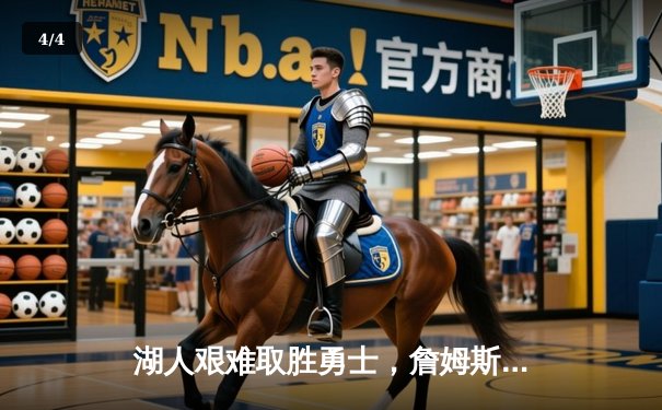 湖人艰难取胜勇士，詹姆斯关键三分锁定季后赛席位 - 4